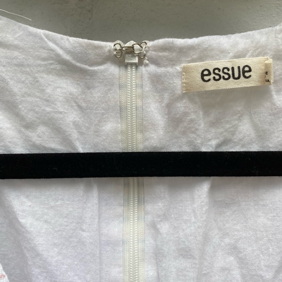 Essue Striped Ruffle Dress - Picture 3 of 9